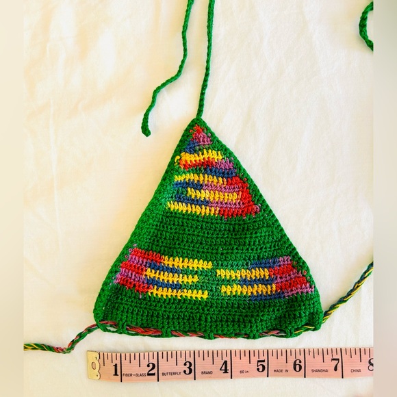 Handmade Crotchet String Bikini - Picture 3 of 5